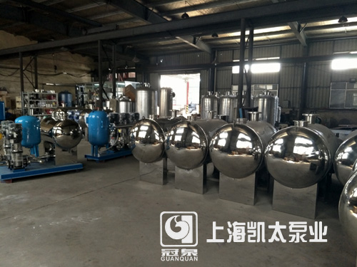 上海午夜看片福利供水成套设备生产车间(9)